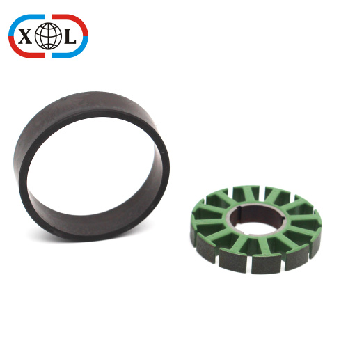 Injection Bonded Ferrite Magnet with Stator
