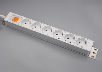 6-Outlet EU/With children protection PDU Power Strip