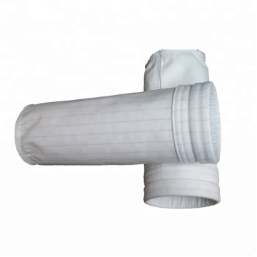 Saco de filtro de feltro de agulha de poliéster de temperatura normal