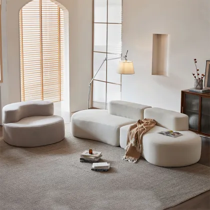 Modern Compressed Single-Seater Sofa