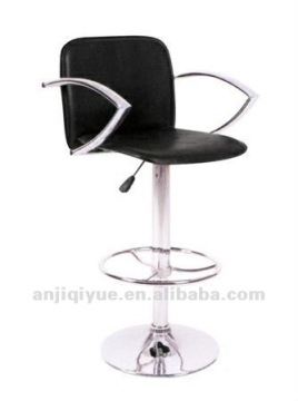 black bar stool with armrest