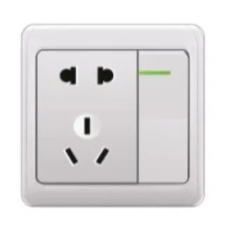 AY86 1 Gang Wall Switch & Socket