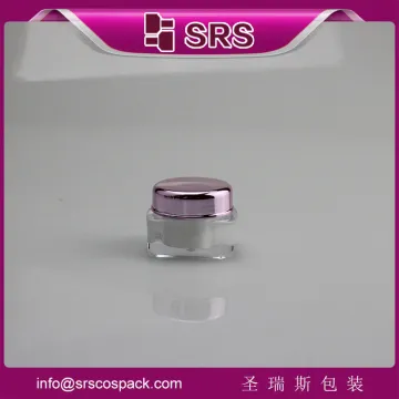 SRS new mini 5g 15g 30g 50g 100g plastic fancy cosmetic jars