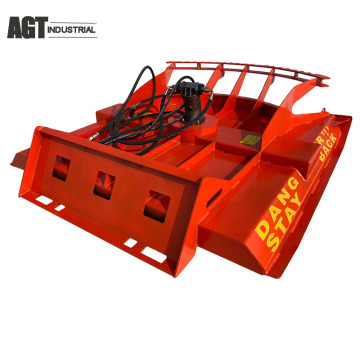Skid Steer Attachment: AGT Heavy Duty Brush Cutter and Rotary Reel Mower