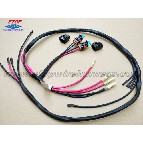 IP67 waterproof fuse box cable assembly