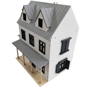 DIY Wooden Doll House: An Educational Pretend Play Toy for Big Kids