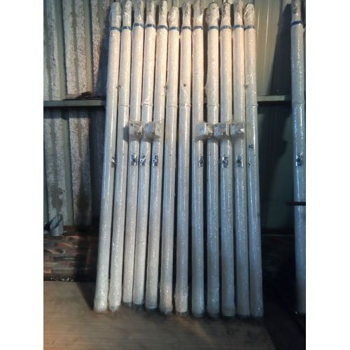 Iron straight inserting Spring volleyball post