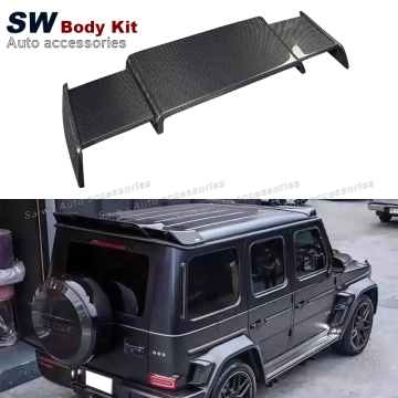 สปอยเลอร์ด้านหลังสไตล์คาร์บอนไฟเบอร์ Barbus สำหรับ Mercedes-Benz G-Class W464/W463 G500/G55/G63