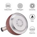 Red Durable Color Stainless Steel Whistling Tea Kettle