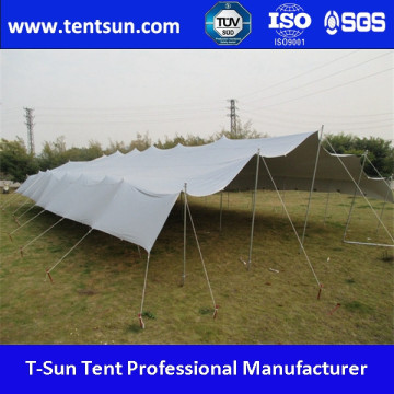 Strong elastic fabric materials multi-purpose stretch tent