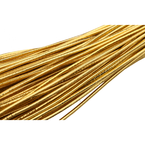 Online sell the gold metallic elastic cord