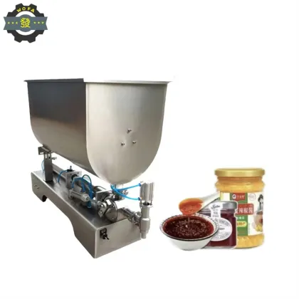 JIAHE G1W300 Semi-Automatic Jam Filling Equipment for Hot Pot Sauce
