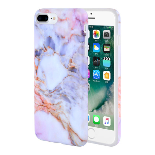 Full Wrapped IML Marble Iphone8 Plus Cover