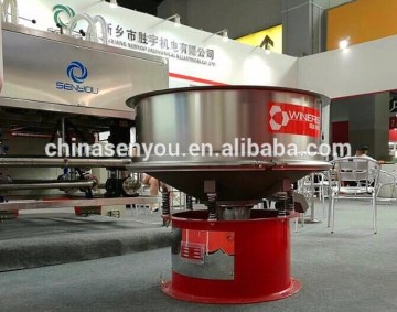 stainless steel vibrating screen for procelain glaze in china