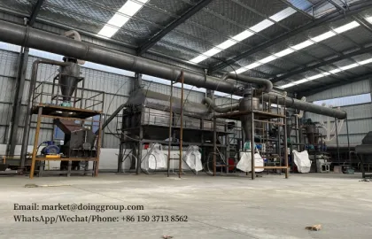 Lithium ion battery recycling line and liion battery separator