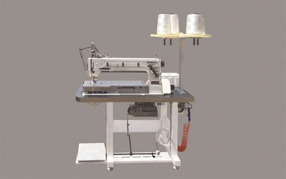 Long Arm Single and Double Needle Chain Sewing Machine