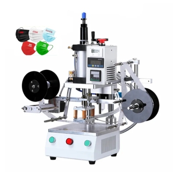 Pneumatic Embossing Stamping Machine for Leather, Paper, Wood, Cloth, and T-shirts