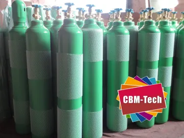 15MPa High Pressure Seamless Steel Oxygen Gas Cylinders