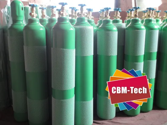 15MPa High Pressure Seamless Steel Oxygen Gas Cylinders