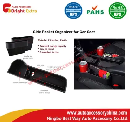 Car Seat Gap Organizer with drink holder
