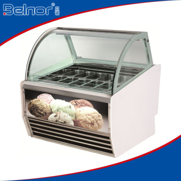 QB16A Commercial ice cream fridge/ fridge freezers