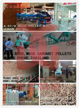 0.8-6 t/h ring dies wood pellet machine,wood pellet mill