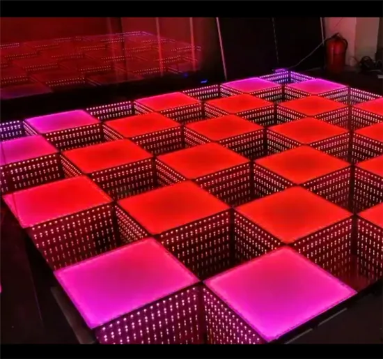 2020 Wholesale Stage Bar Nightclub Colorful RGB 3in1 LED Rainbow Dance Floor Tiles for Sale