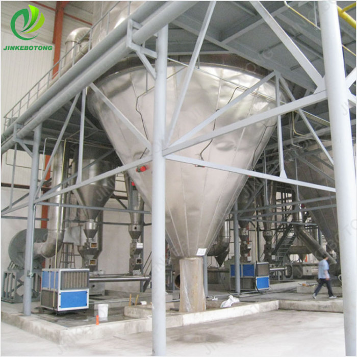 Plant extract spray dryer
