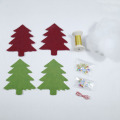 Groothandel vilt kerstdecoratie kerstboom diy kit