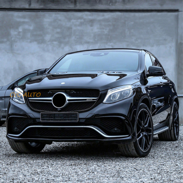 GLE63 Στυλ Μπροστινή Προφυλακτήρας και Αναβάθμιση Αναβάθμισης Πίσω Διάχωση για Mercedes Benz Gle Coupe x292/C292 (2015-2019)