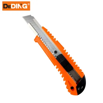 Hot selling custom plastic stainless 18mm utility knife