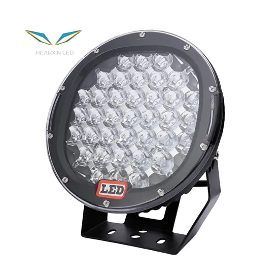 9\" 185W Offroad LED Car SpotLight Flood Work Light Bar for 4WD ATV SUV Truck and 4x4