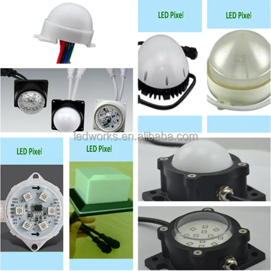 Controllable LED Lights: RGB LED Pixel, DMX Compatible, Similar to Madrix, SunLITE, and LedWorks