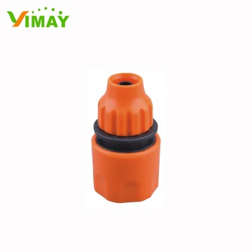 3/8 Inch Plastic Water Hose Quick Connector for EVA Coil Hose Set - Garden Accessories