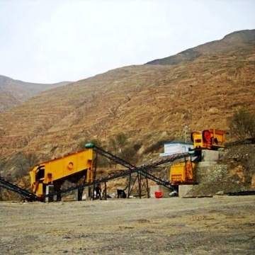 Mobile Crushing Station for Sand and Gravel Production Line (0-50mm)