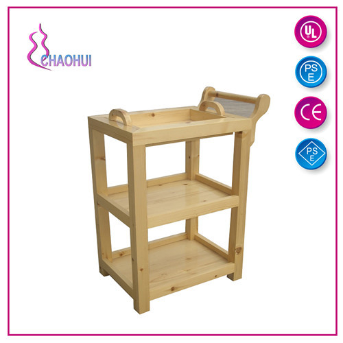 Fashion Medical Wood Beauty Salon Trolley