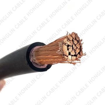 Neoprene Rubber Copper Welding Cable in 10mm, 25mm, 35mm, and 50mm