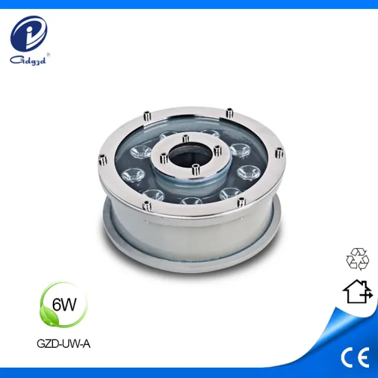 Stainless steel 6W  led fountain light