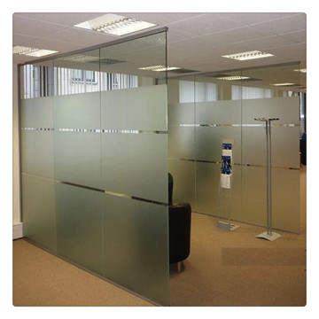 10mm Tempered Partition Glass For Office Partition Walls