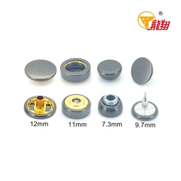 423# Small Riveted Brass Snap Fastener