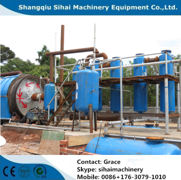 Recycle PET Bottle to oil pyrolysis plant
