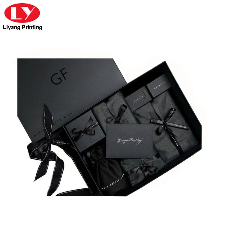 Luxury Matte Black Jewelry Paper Box Earrings Bracelet Necklace Packaging  Gift Box Custom Manufacturers and Suppliers - China Factory - Jiechuang  Display