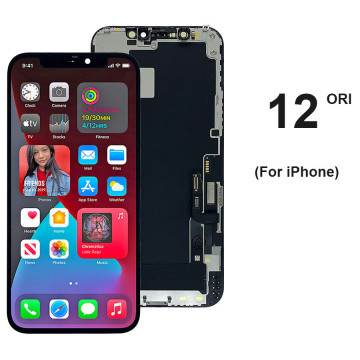 Black LCD Screen with Touch Digitizer Assembly for iPhone 12 Pro