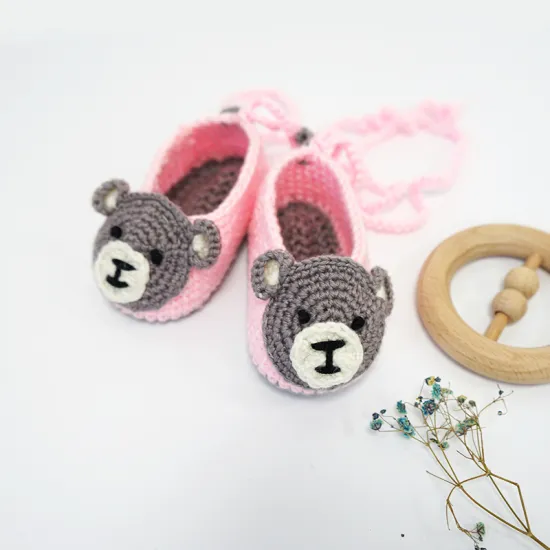 Super Cute Animal Crochet Baby Shoes