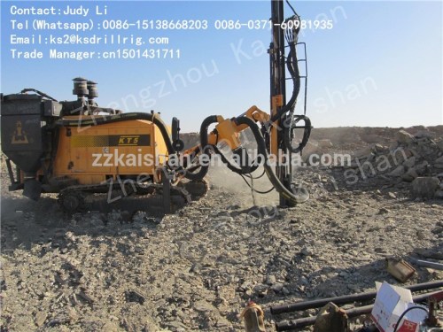 Model KT5 ore mining /screw compressor drilling rig/hydraulic operating system drilling rig for sale