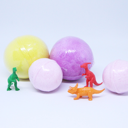 Hot selling Bath-Bomb with Suprising Dinosaur Gift