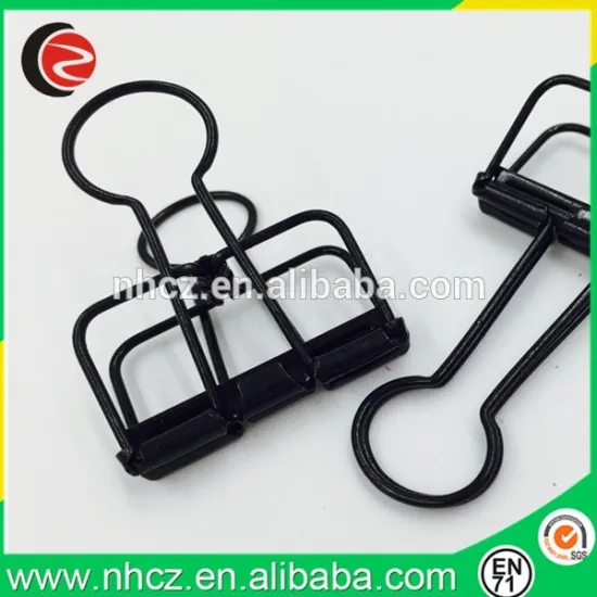 32MM Black Hole Binder Clip