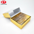 Luxury Gold Skincare Set Box Packaging With Sleeve