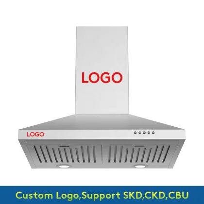 LED Light Appliances Range Hoods Kitchen Chimney Hood Exhaust