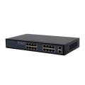 16Ports Ethernet Poe Switch 2Pon voor ftth